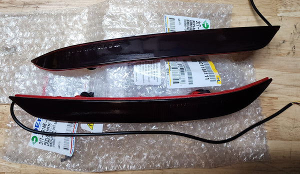 2016 to 2017 Accord Rear LED Bumper Reflectors
