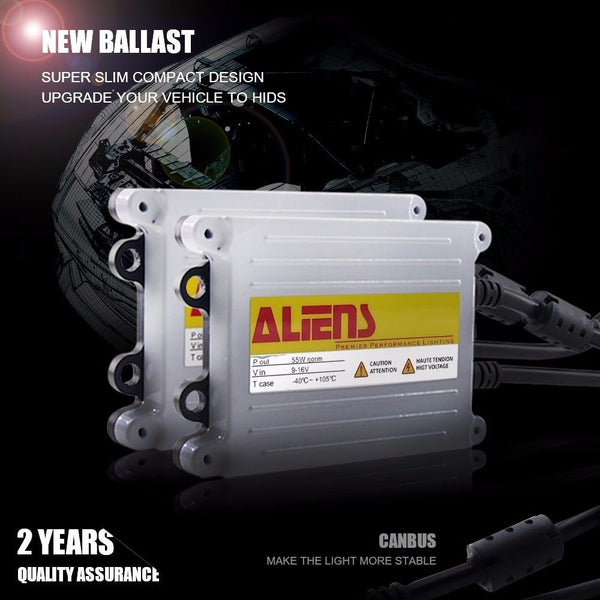 55W HID KIT 3000K - 10000K