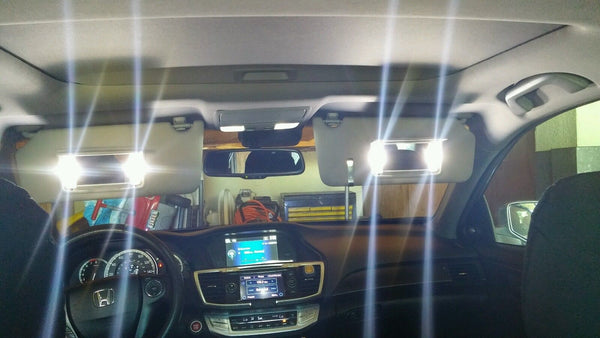 2013 2014 2015 2016 Honda Accord high powered LED interior light set.